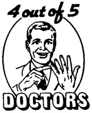 4 out of 5 doctors agree